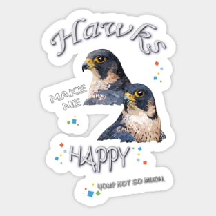 peregrine falcon Sticker